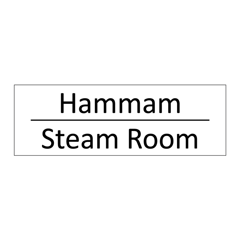 Hammam - Steam Room