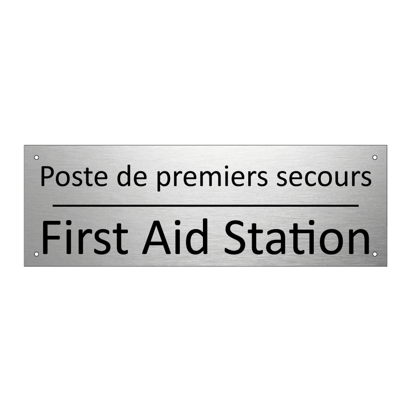 Poste de premiers secours - First Aid Station