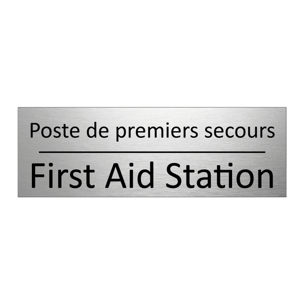 Poste de premiers secours - First Aid Station