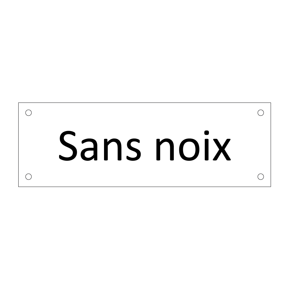 Sans noix