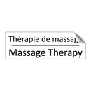 Thérapie de massage - Massage Therapy