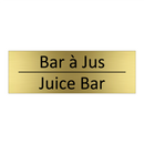 Bar à Jus - Juice Bar