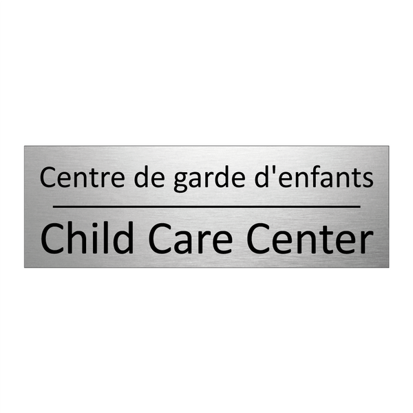 Centre de garde d'enfants - Child Care Center