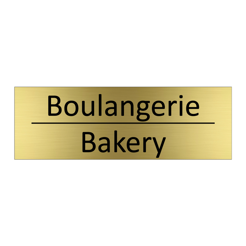 Boulangerie - Bakery
