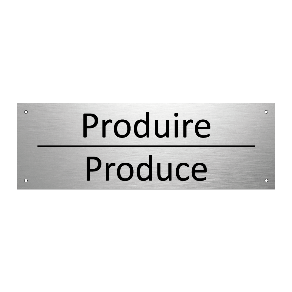 Produire - Produce