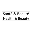Santé & Beauté - Health & Beauty