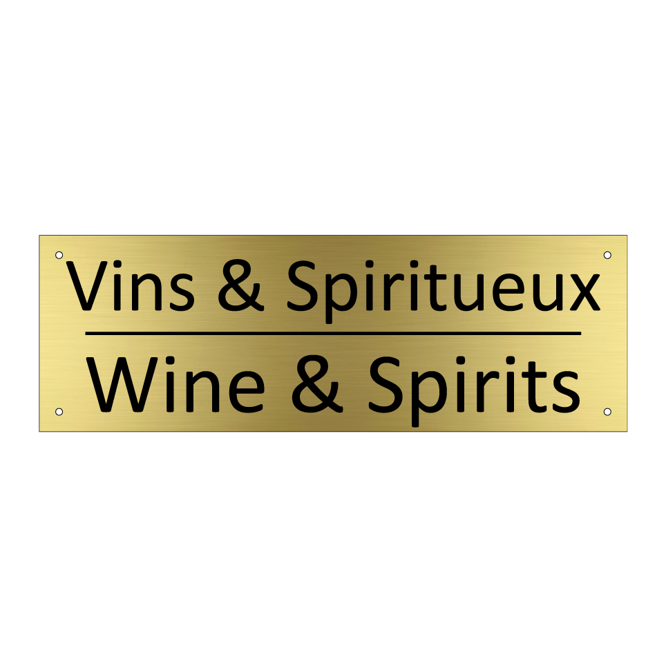 Vins & Spiritueux - Wine & Spirits