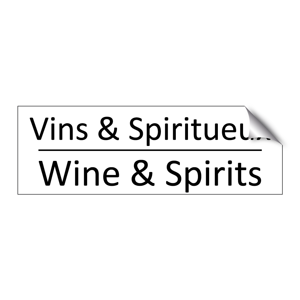 Vins & Spiritueux - Wine & Spirits