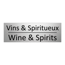 Vins & Spiritueux - Wine & Spirits