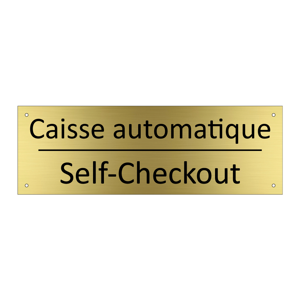 Caisse automatique - Self-Checkout