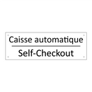 Caisse automatique - Self-Checkout