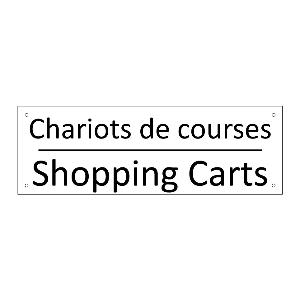 Chariots de courses - Shopping Carts