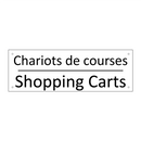 Chariots de courses - Shopping Carts