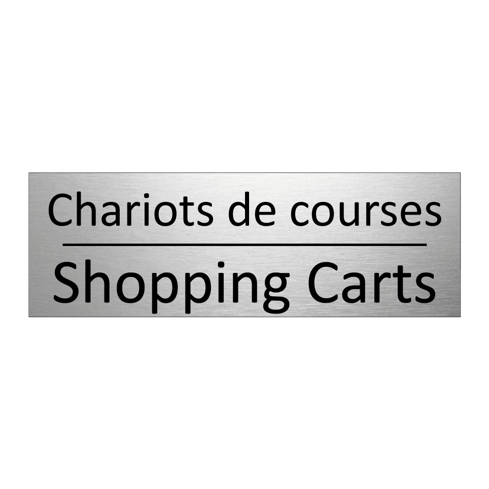Chariots de courses - Shopping Carts