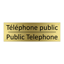 Téléphone public - Public Telephone