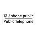 Téléphone public - Public Telephone