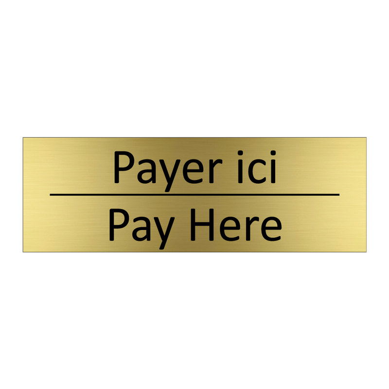 Payer ici - Pay Here