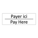 Payer ici - Pay Here