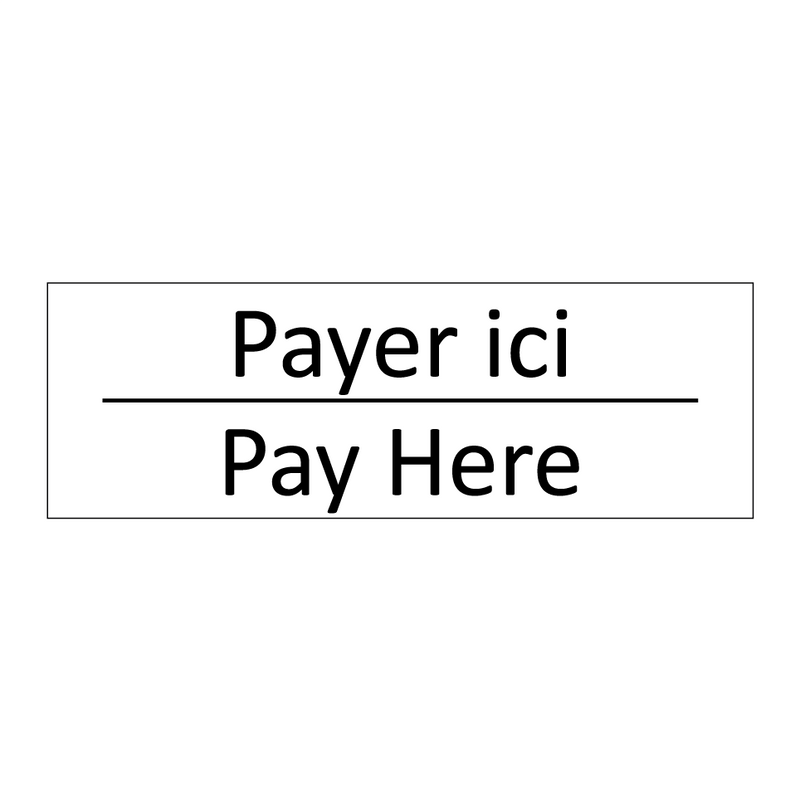 Payer ici - Pay Here