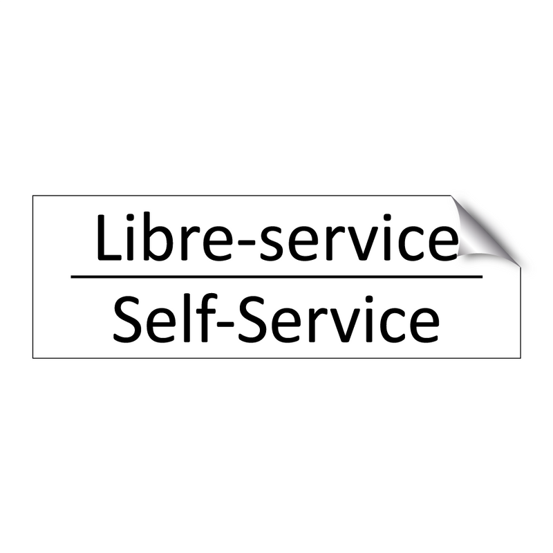 Libre-service - Self-Service