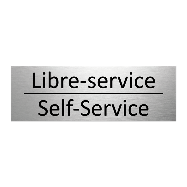 Libre-service - Self-Service