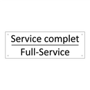 Service complet - Full-Service