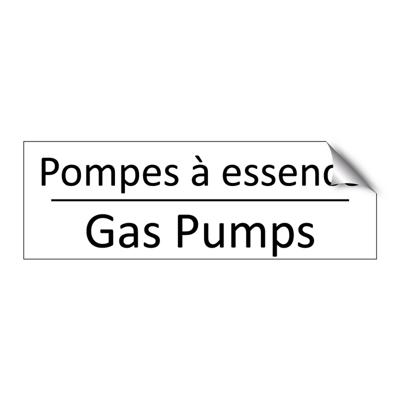 Pompes à essence - Gas Pumps