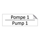 Pompe 1 - Pump 1