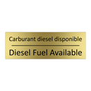 Carburant diesel disponible - Diesel Fuel Available