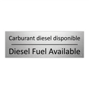 Carburant diesel disponible - Diesel Fuel Available