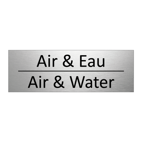 Air & Eau - Air & Water