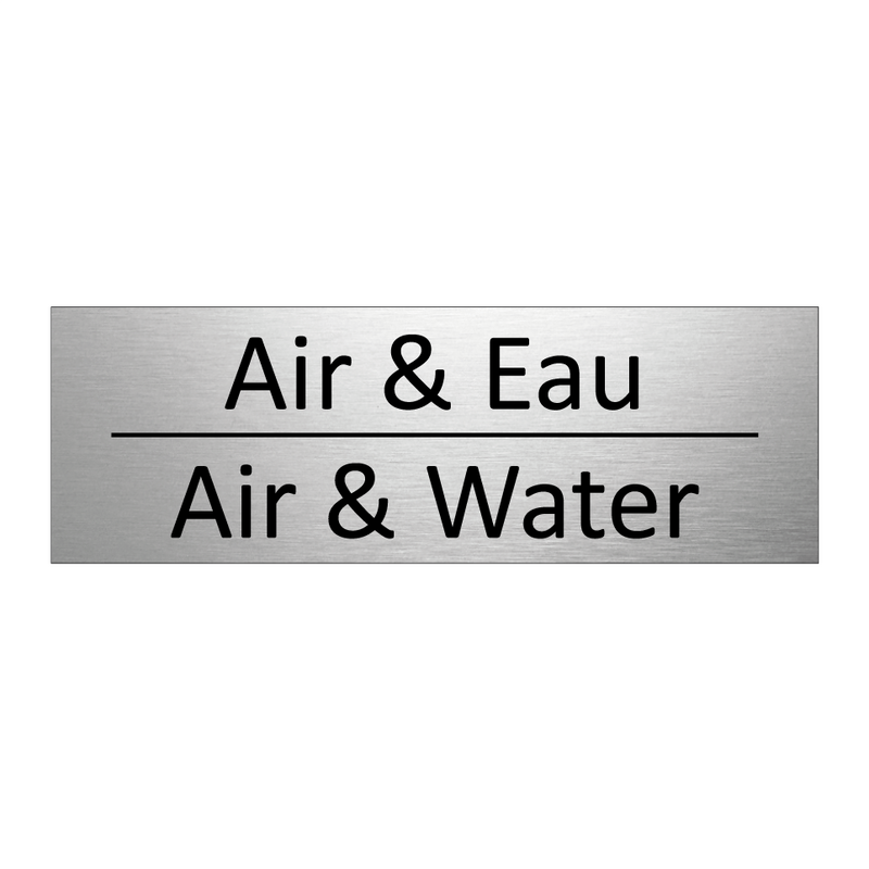 Air & Eau - Air & Water