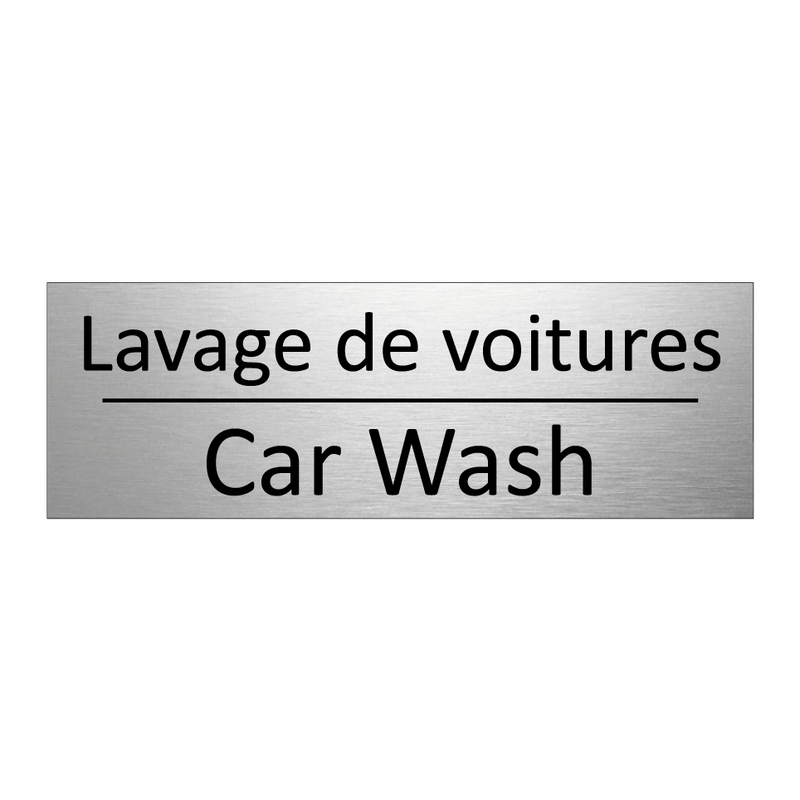Lavage de voitures - Car Wash