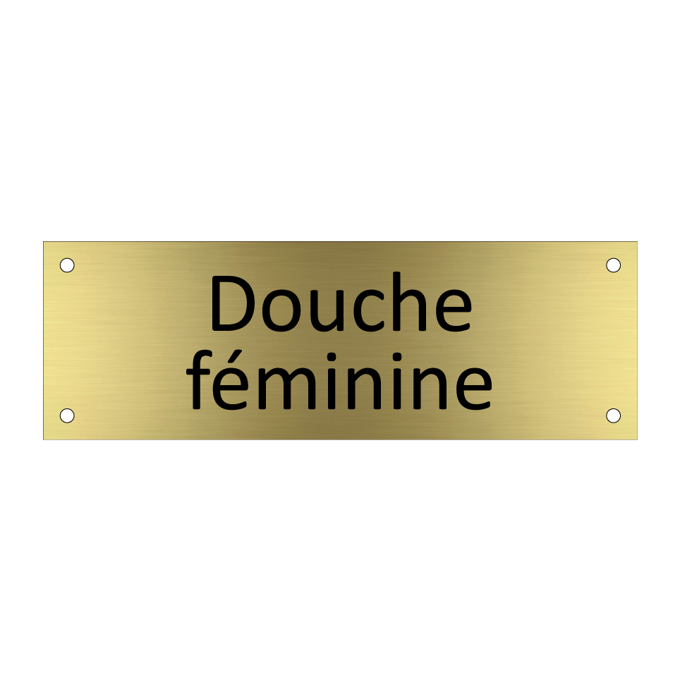 Douche féminine
