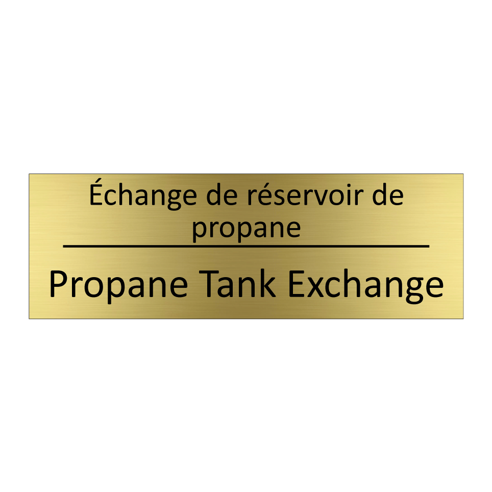 Échange de réservoir de propane /.../ - Propane Tank Exchange