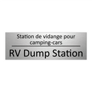 Station de vidange pour camping-cars /.../ - RV Dump Station