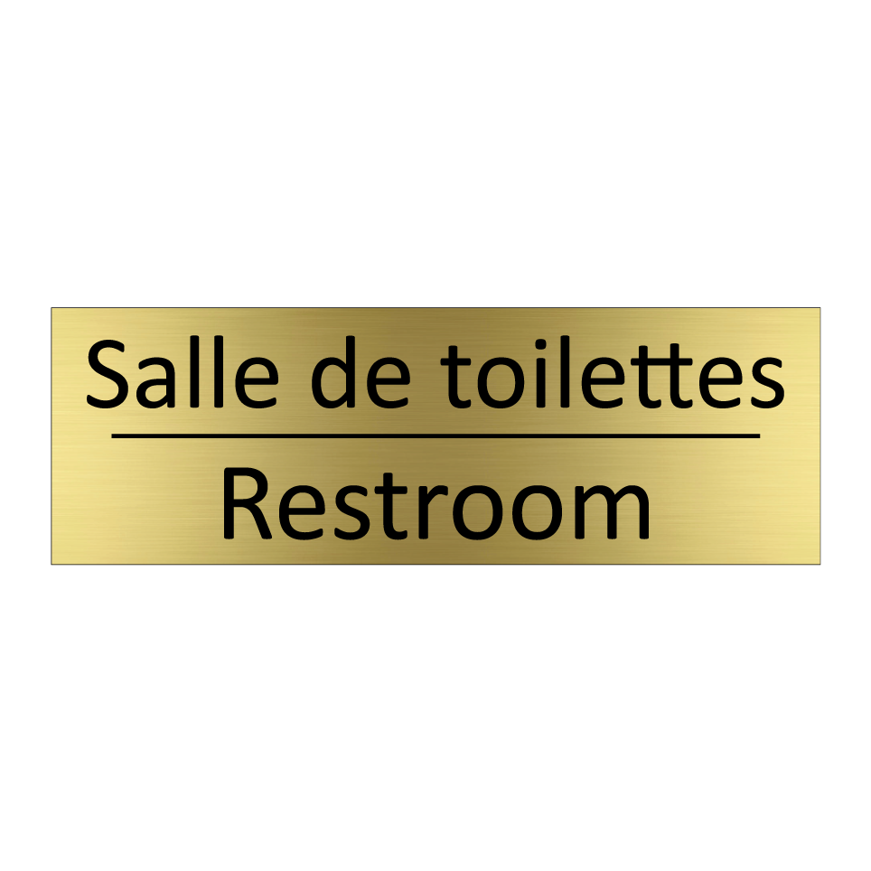 Salle de toilettes - Restroom