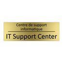 Centre de support informatique - IT Support Center
