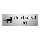 Un chat vit ici