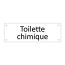 Toilette chimique
