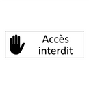 Accès interdit