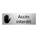 Accès interdit