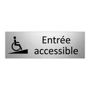 Entrée accessible