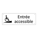 Entrée accessible