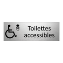 Toilettes accessibles