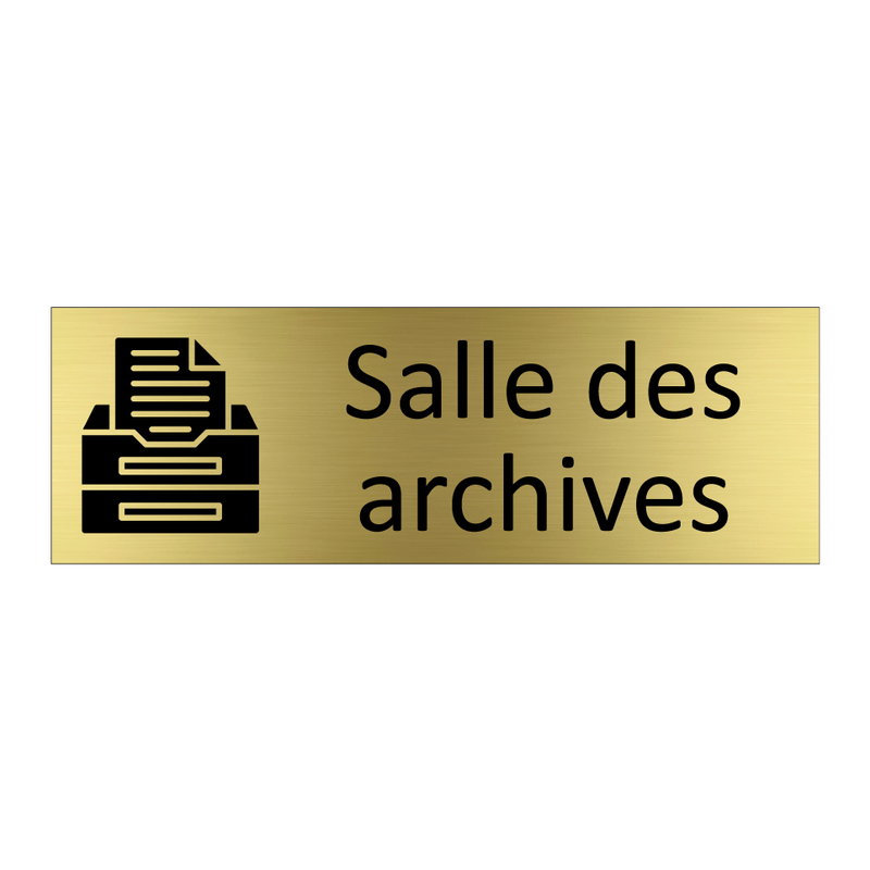 Salle des archives