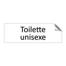 Toilette unisexe