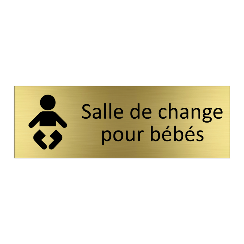Salle de change pour bébés