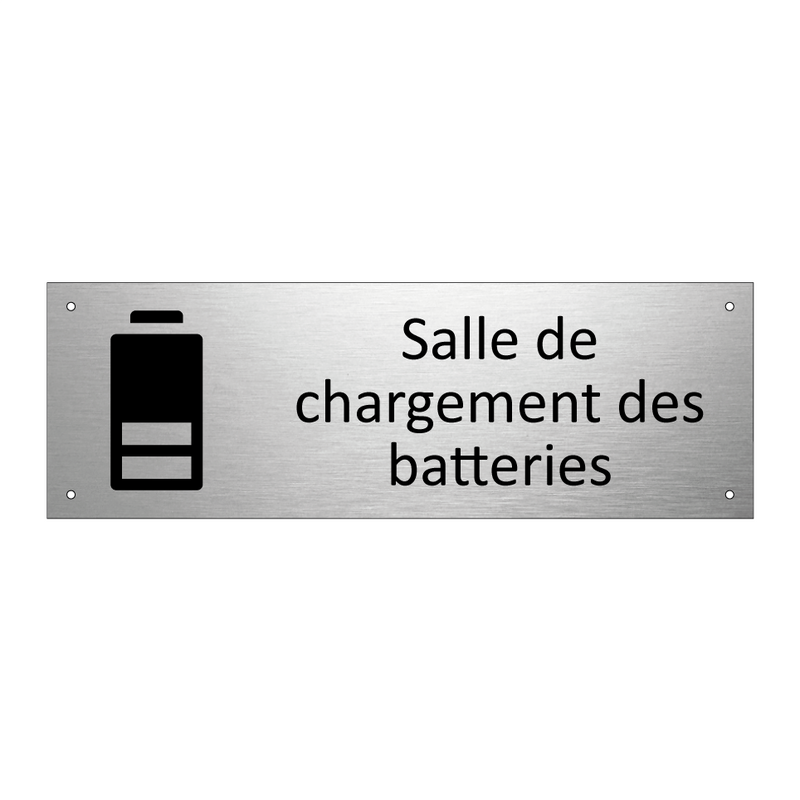 Salle de chargement des batteries