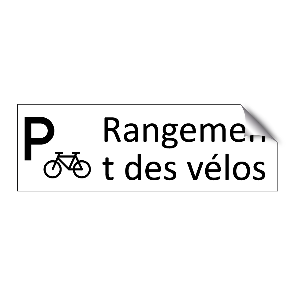 Rangement des vélos